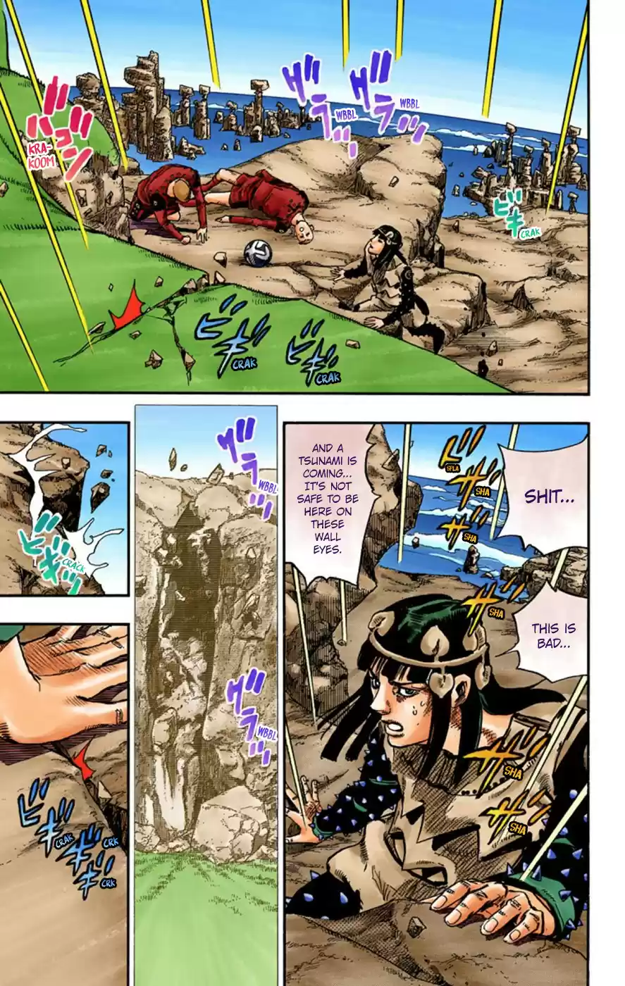 JoJo's Bizarre Adventure Part 8 JoJolion [Official Colored] Vol. 13 Ch. 53 Vitamin C and Killer Queen Part 4