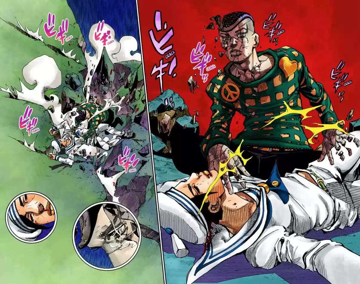 JoJo's Bizarre Adventure Part 8 JoJolion [Official Colored] Vol. 13 Ch. 53 Vitamin C and Killer Queen Part 4