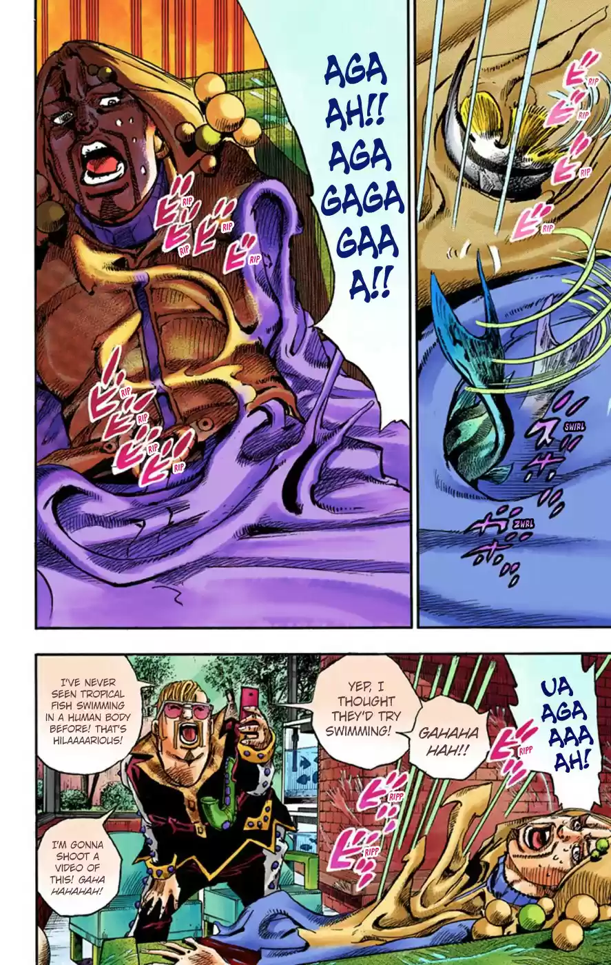 JoJo's Bizarre Adventure Part 8 JoJolion [Official Colored] Vol. 13 Ch. 54 Walking Heart