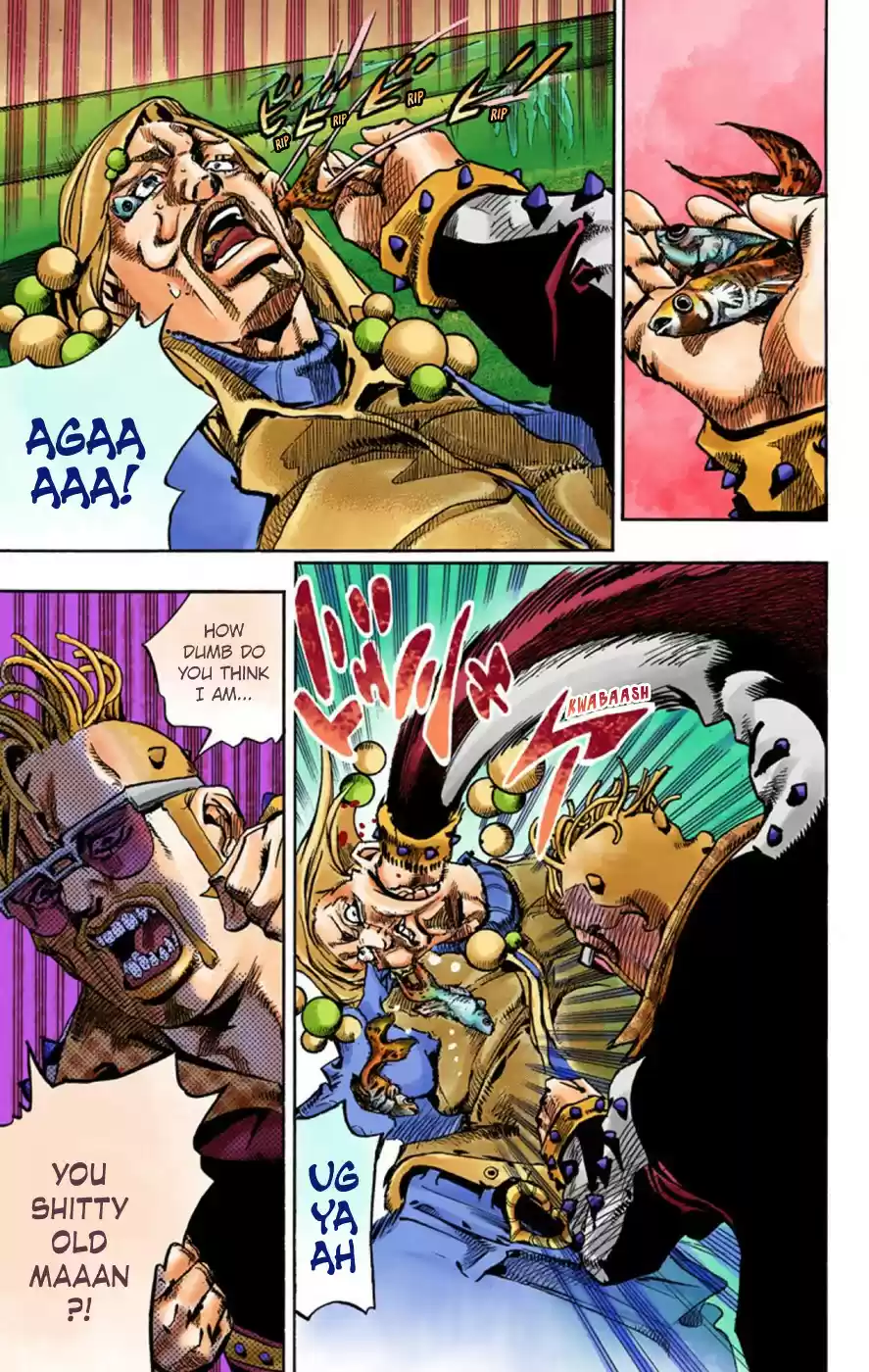 JoJo's Bizarre Adventure Part 8 JoJolion [Official Colored] Vol. 13 Ch. 54 Walking Heart