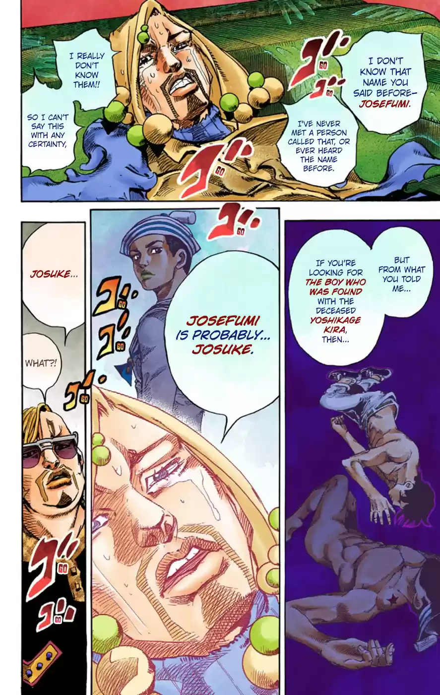 JoJo's Bizarre Adventure Part 8 JoJolion [Official Colored] Vol. 13 Ch. 54 Walking Heart