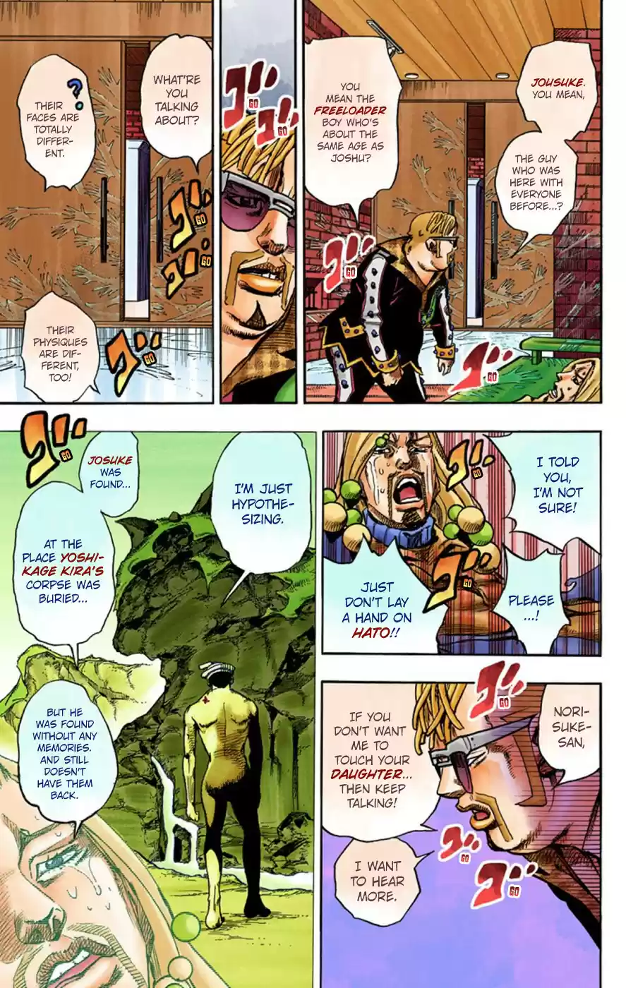 JoJo's Bizarre Adventure Part 8 JoJolion [Official Colored] Vol. 13 Ch. 54 Walking Heart
