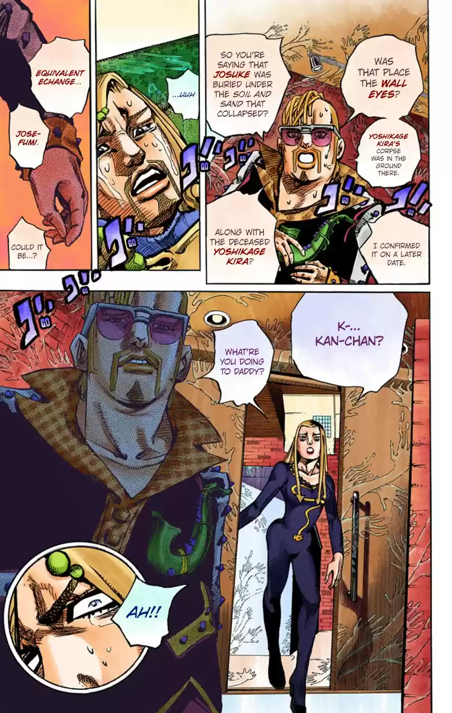JoJo's Bizarre Adventure Part 8 JoJolion [Official Colored] Vol. 13 Ch. 54 Walking Heart