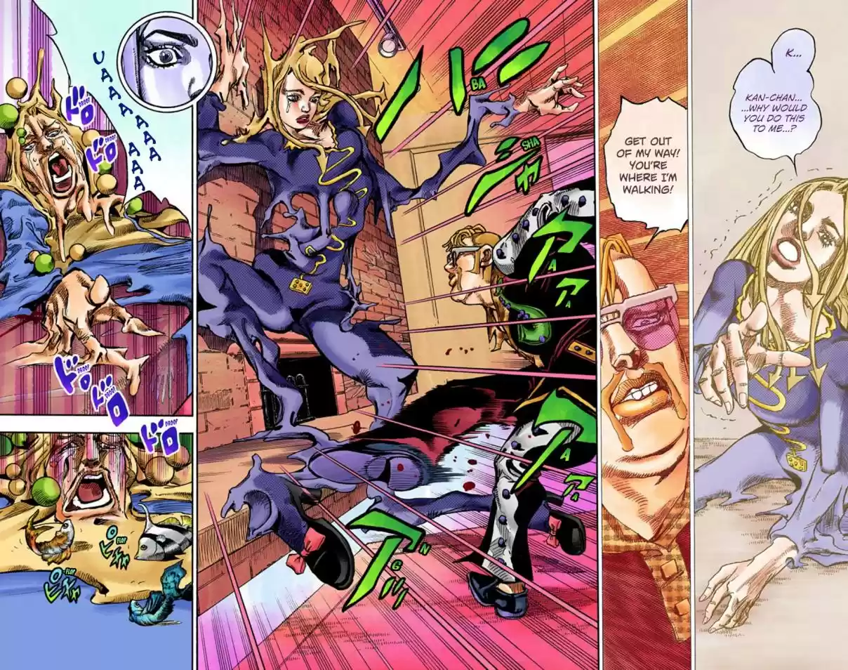 JoJo's Bizarre Adventure Part 8 JoJolion [Official Colored] Vol. 13 Ch. 54 Walking Heart