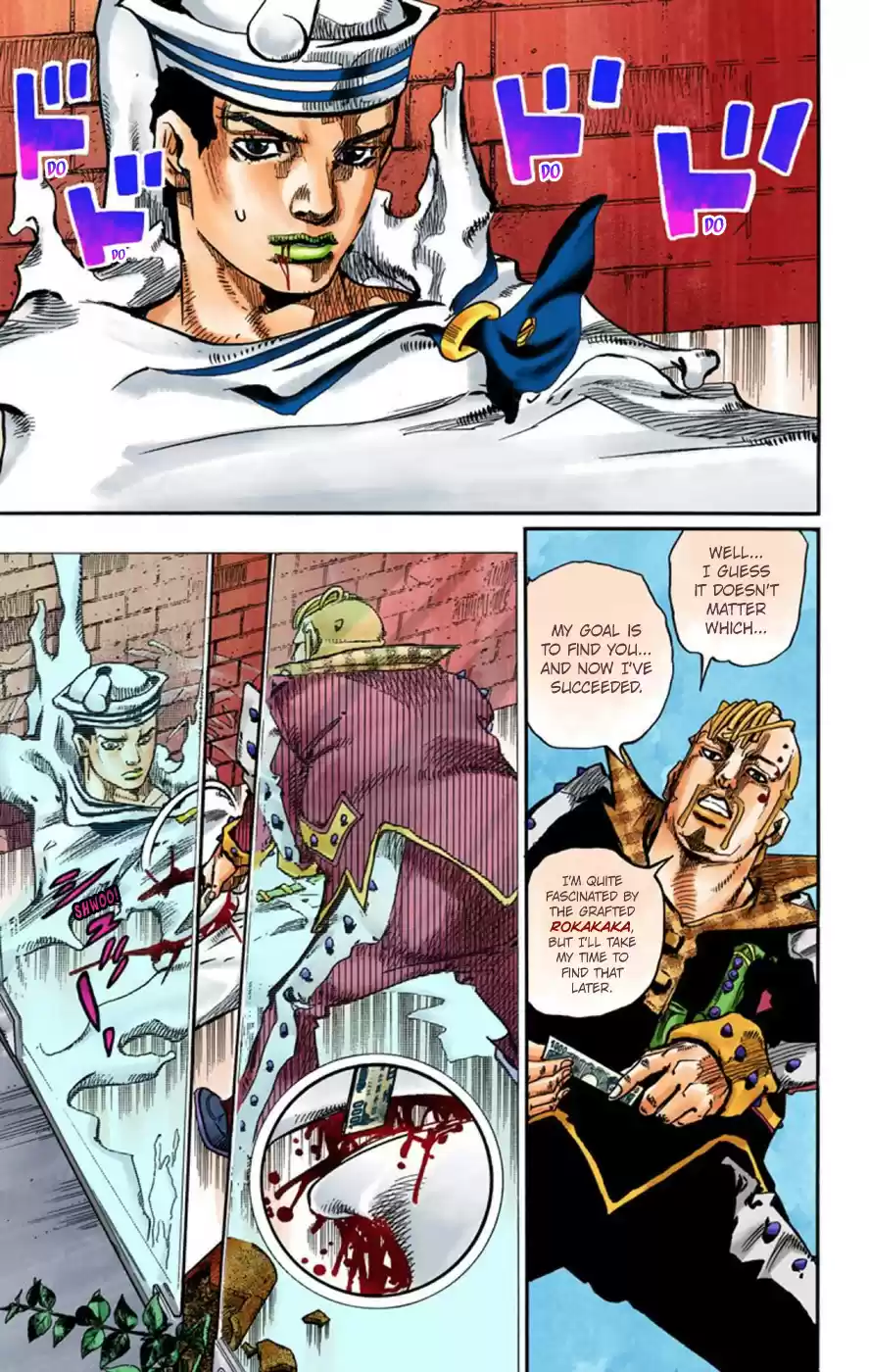 JoJo's Bizarre Adventure Part 8 JoJolion [Official Colored] Vol. 13 Ch. 54 Walking Heart