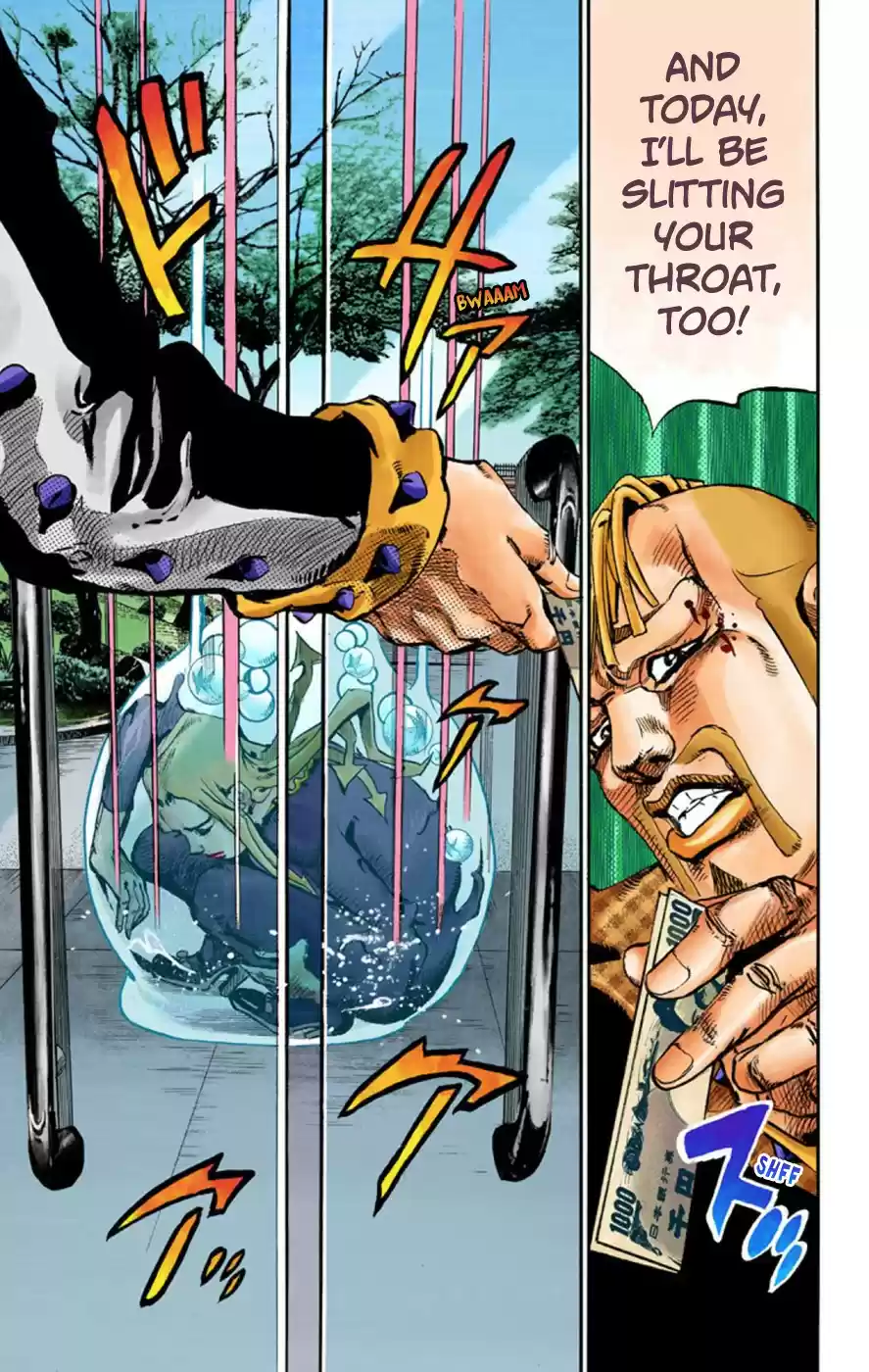 JoJo's Bizarre Adventure Part 8 JoJolion [Official Colored] Vol. 13 Ch. 54 Walking Heart