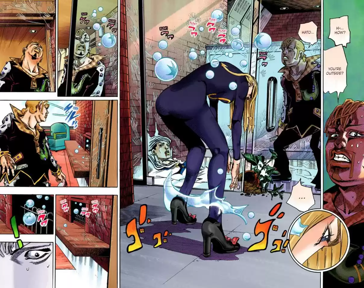 JoJo's Bizarre Adventure Part 8 JoJolion [Official Colored] Vol. 13 Ch. 54 Walking Heart