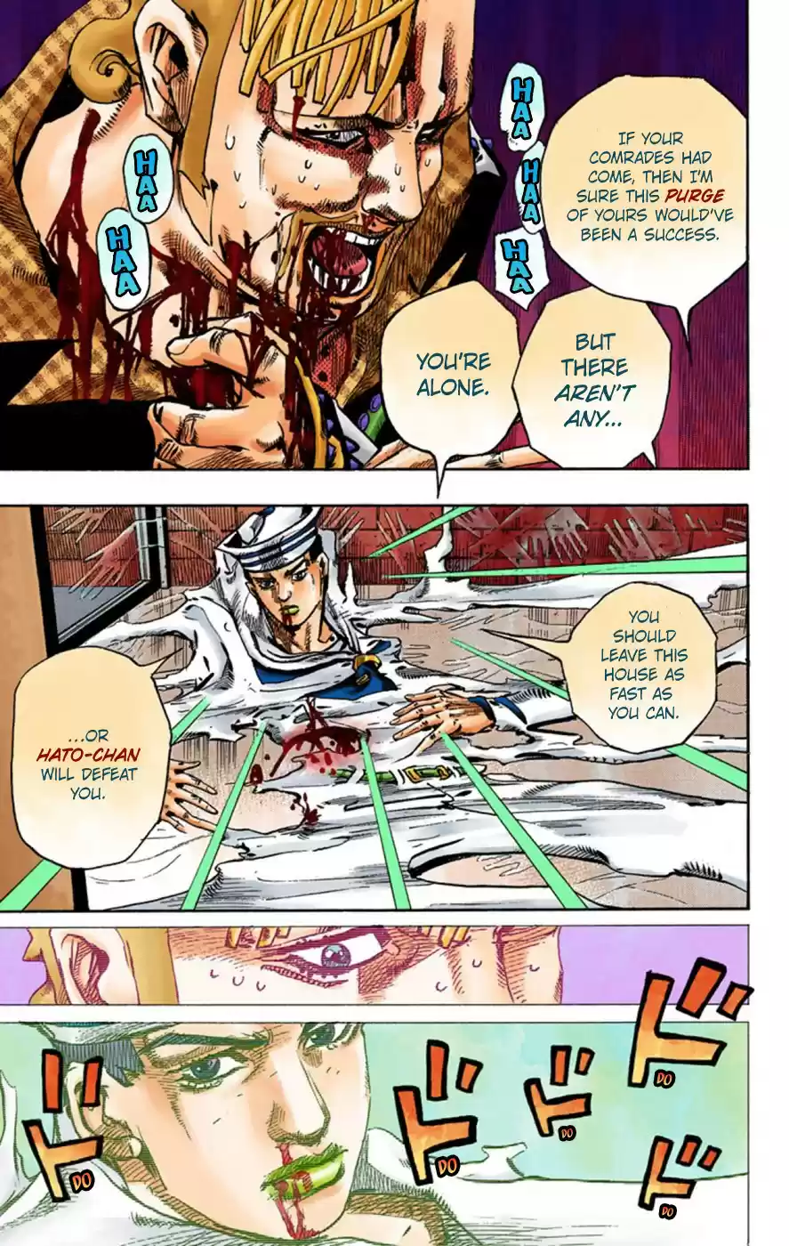 JoJo's Bizarre Adventure Part 8 JoJolion [Official Colored] Vol. 14 Ch. 55 Walking Heart, Breaking Heart