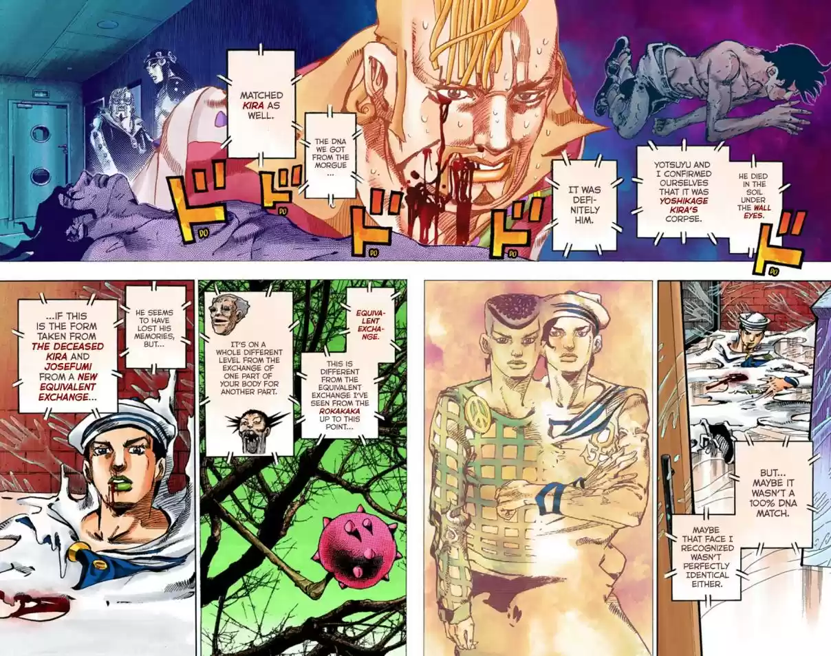 JoJo's Bizarre Adventure Part 8 JoJolion [Official Colored] Vol. 14 Ch. 55 Walking Heart, Breaking Heart