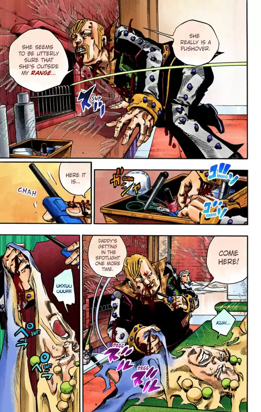 JoJo's Bizarre Adventure Part 8 JoJolion [Official Colored] Vol. 14 Ch. 55 Walking Heart, Breaking Heart