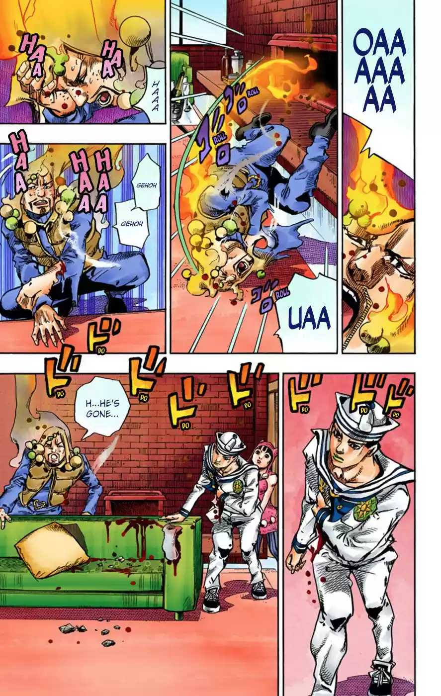 JoJo's Bizarre Adventure Part 8 JoJolion [Official Colored] Vol. 14 Ch. 55 Walking Heart, Breaking Heart
