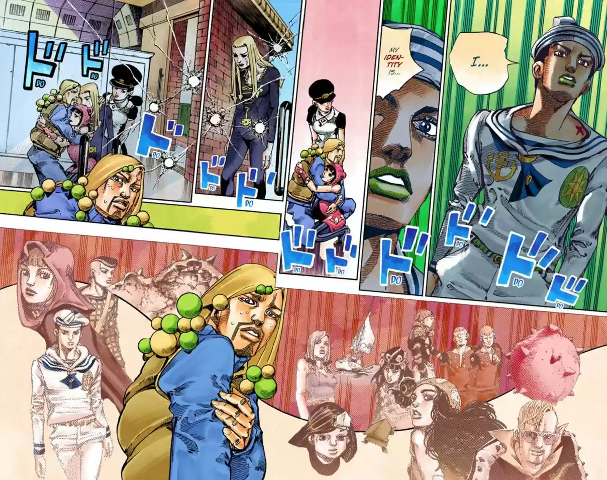JoJo's Bizarre Adventure Part 8 JoJolion [Official Colored] Vol. 14 Ch. 55 Walking Heart, Breaking Heart