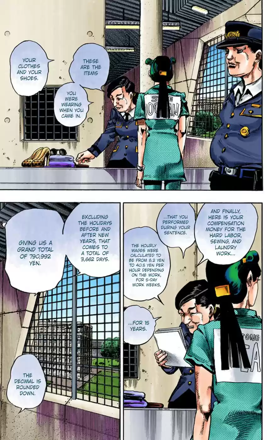 JoJo's Bizarre Adventure Part 8 JoJolion [Official Colored] Vol. 14 Ch. 55 Walking Heart, Breaking Heart