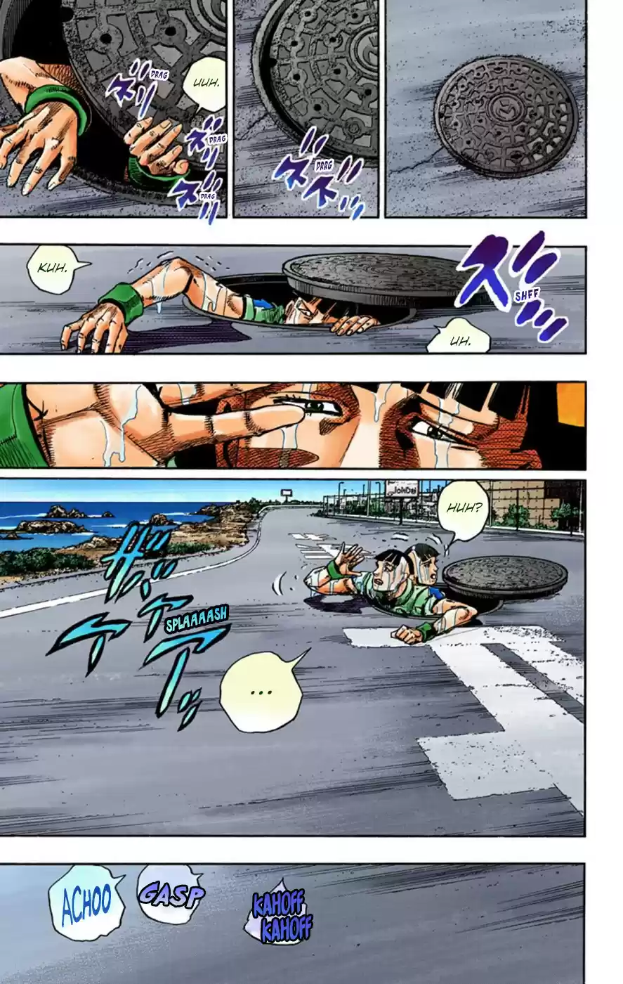 JoJo's Bizarre Adventure Part 8 JoJolion [Official Colored] Vol. 14 Ch. 55 Walking Heart, Breaking Heart