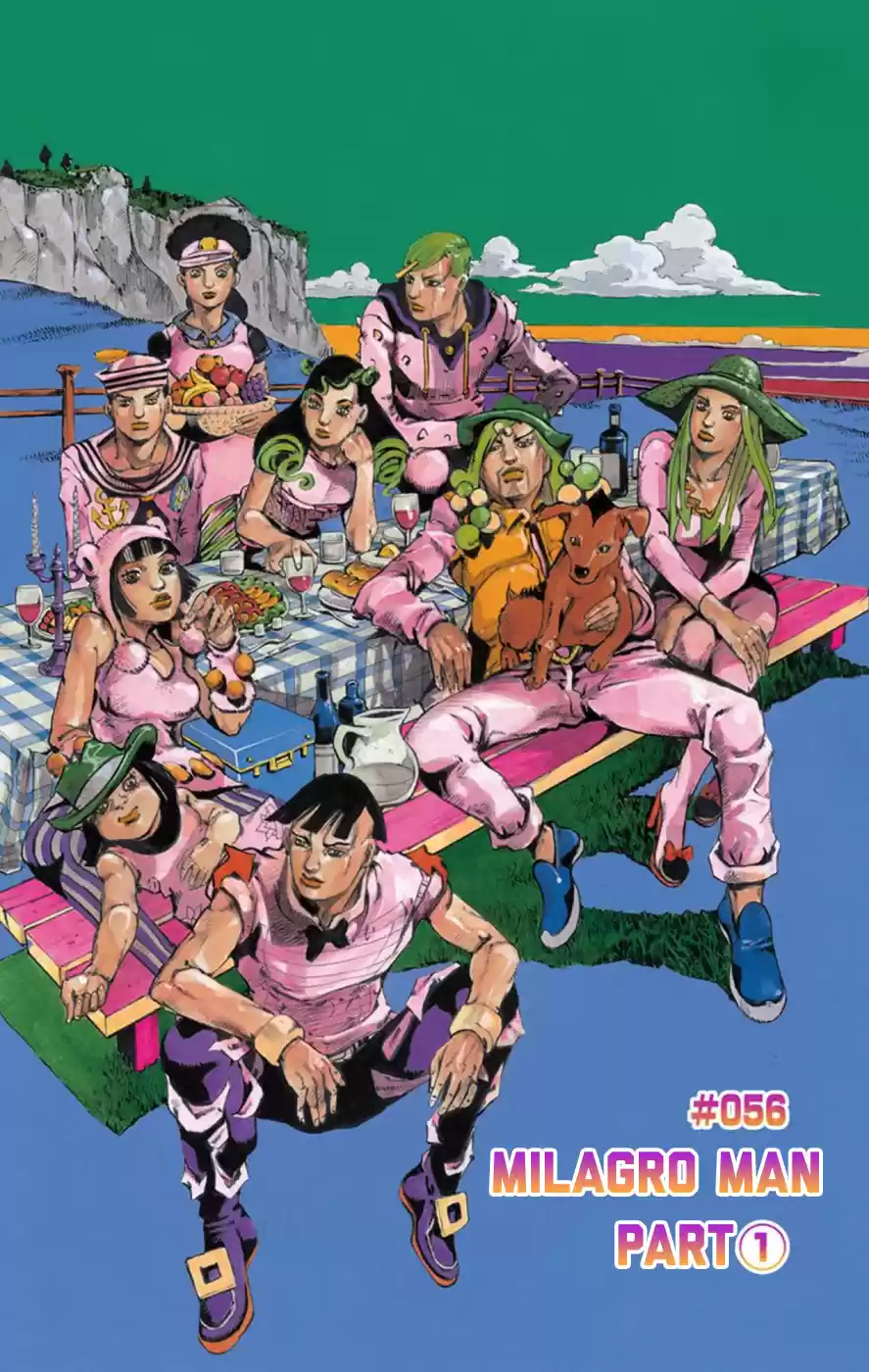 JoJo's Bizarre Adventure Part 8 JoJolion [Official Colored] Vol. 14 Ch. 56 Milagro Man Part 1