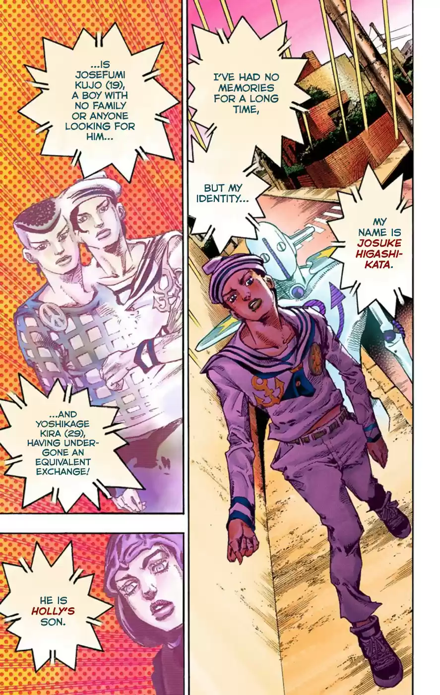 JoJo's Bizarre Adventure Part 8 JoJolion [Official Colored] Vol. 14 Ch. 56 Milagro Man Part 1