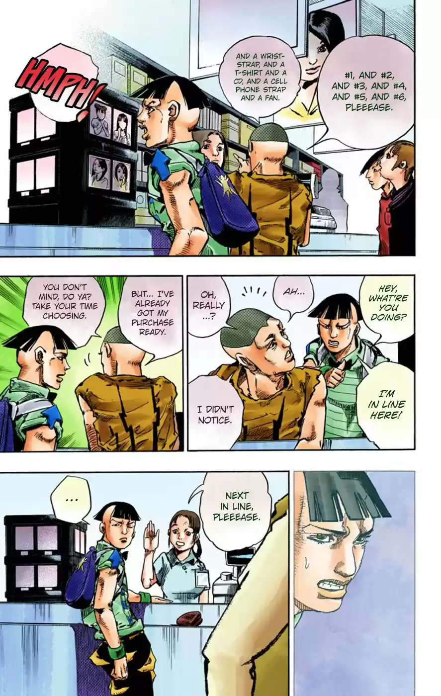 JoJo's Bizarre Adventure Part 8 JoJolion [Official Colored] Vol. 14 Ch. 56 Milagro Man Part 1