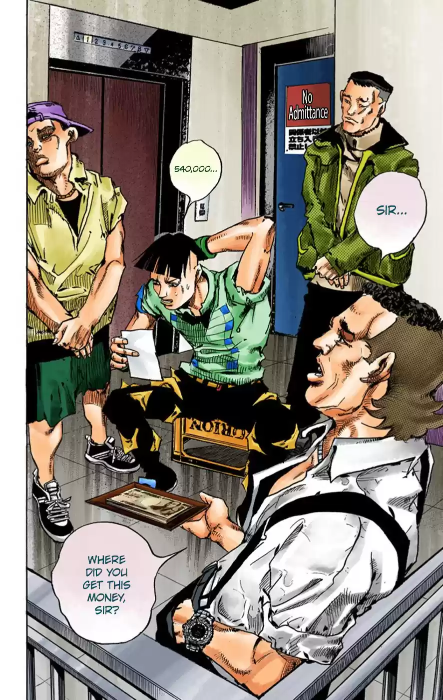 JoJo's Bizarre Adventure Part 8 JoJolion [Official Colored] Vol. 14 Ch. 56 Milagro Man Part 1