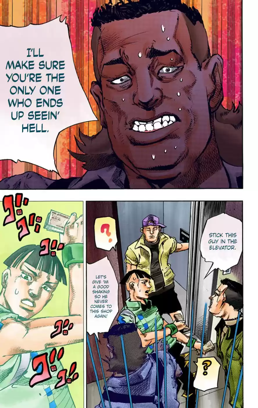 JoJo's Bizarre Adventure Part 8 JoJolion [Official Colored] Vol. 14 Ch. 56 Milagro Man Part 1