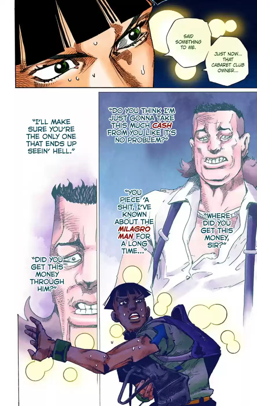 JoJo's Bizarre Adventure Part 8 JoJolion [Official Colored] Vol. 14 Ch. 56 Milagro Man Part 1