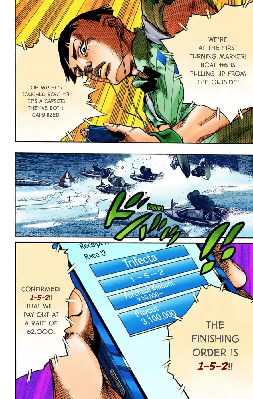 JoJo's Bizarre Adventure Part 8 JoJolion [Official Colored] Vol. 14 Ch. 57 Milagro Man Part 2