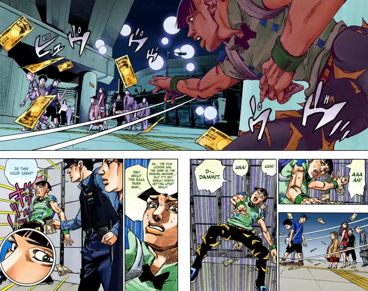 JoJo's Bizarre Adventure Part 8 JoJolion [Official Colored] Vol. 14 Ch. 57 Milagro Man Part 2