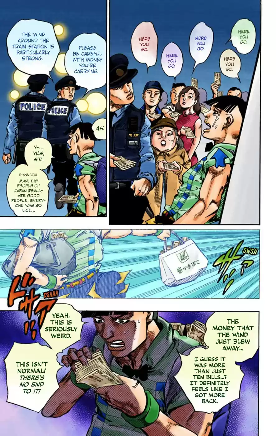 JoJo's Bizarre Adventure Part 8 JoJolion [Official Colored] Vol. 14 Ch. 57 Milagro Man Part 2