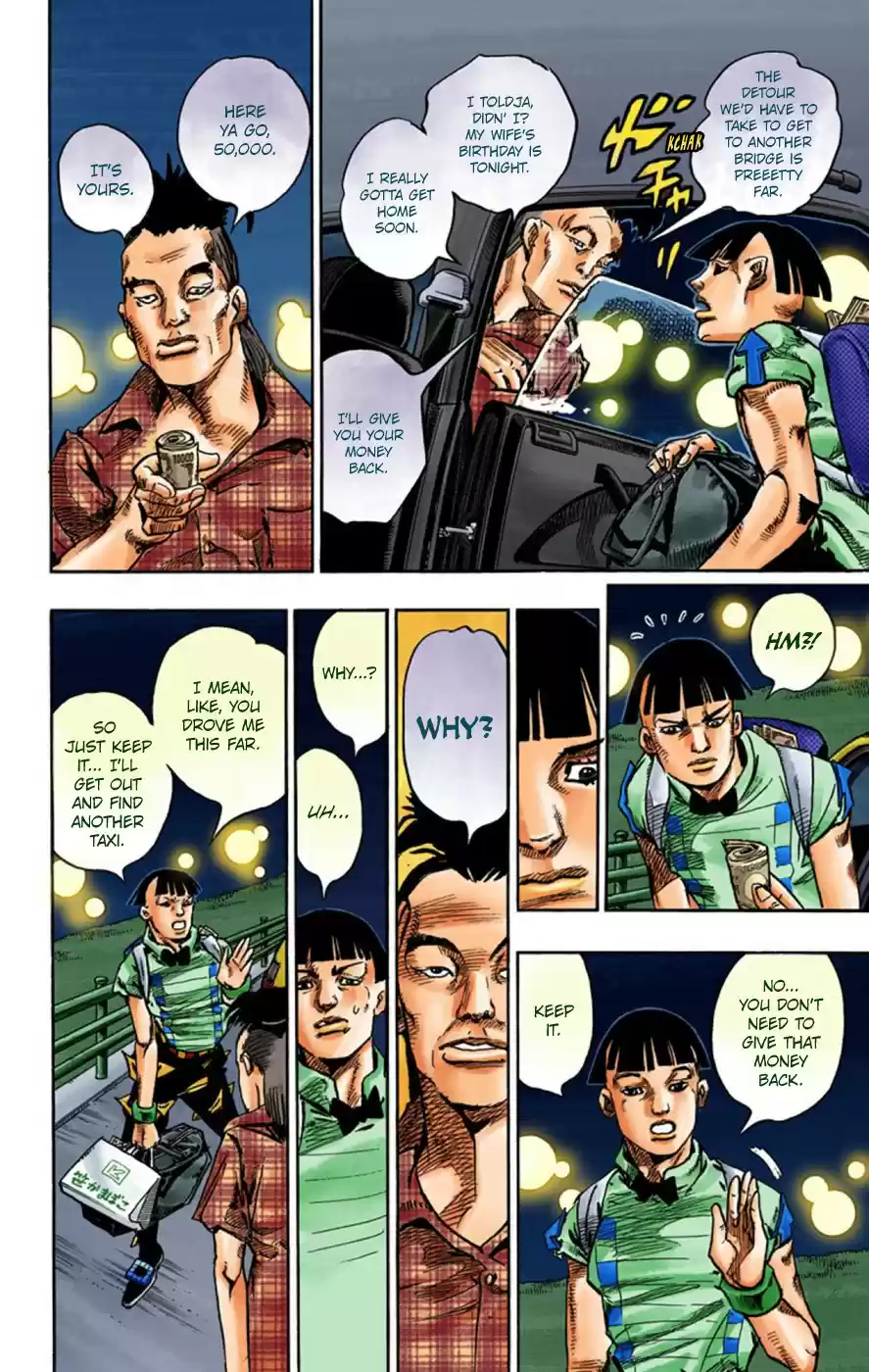 JoJo's Bizarre Adventure Part 8 JoJolion [Official Colored] Vol. 14 Ch. 57 Milagro Man Part 2
