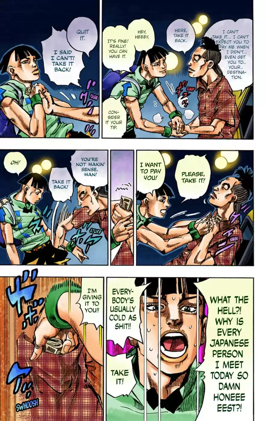 JoJo's Bizarre Adventure Part 8 JoJolion [Official Colored] Vol. 14 Ch. 57 Milagro Man Part 2