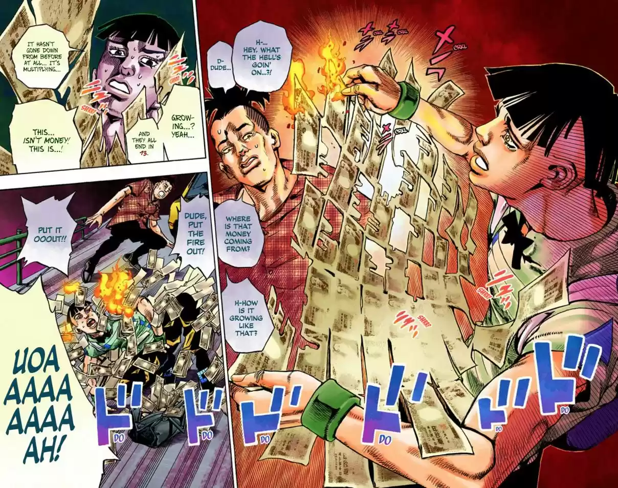 JoJo's Bizarre Adventure Part 8 JoJolion [Official Colored] Vol. 14 Ch. 57 Milagro Man Part 2