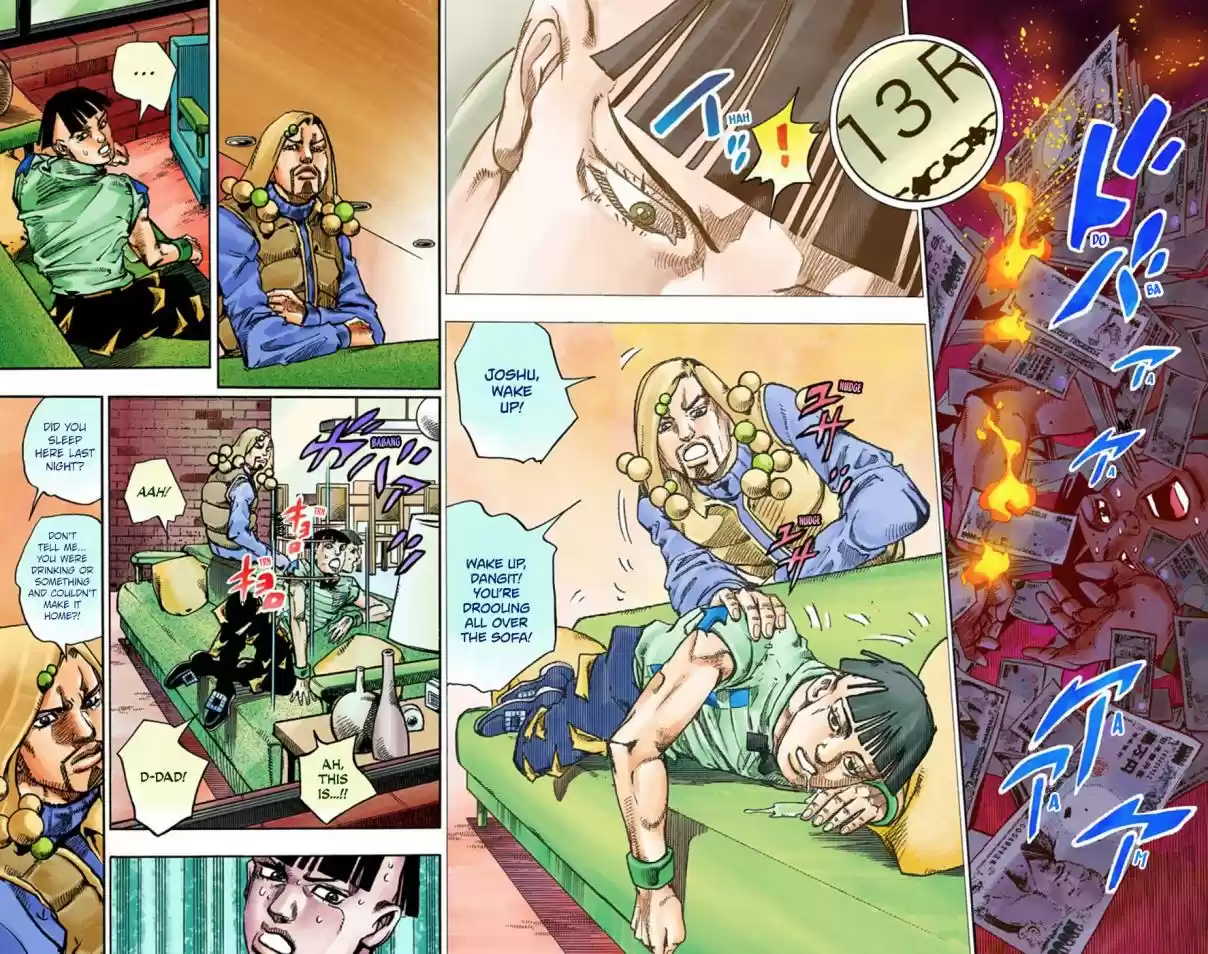 JoJo's Bizarre Adventure Part 8 JoJolion [Official Colored] Vol. 14 Ch. 57 Milagro Man Part 2