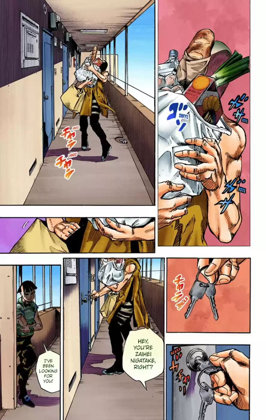 JoJo's Bizarre Adventure Part 8 JoJolion [Official Colored] Vol. 14 Ch. 57 Milagro Man Part 2