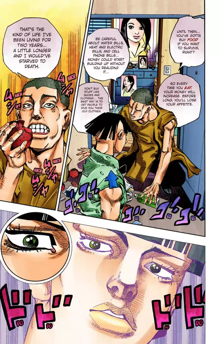 JoJo's Bizarre Adventure Part 8 JoJolion [Official Colored] Vol. 14 Ch. 57 Milagro Man Part 2