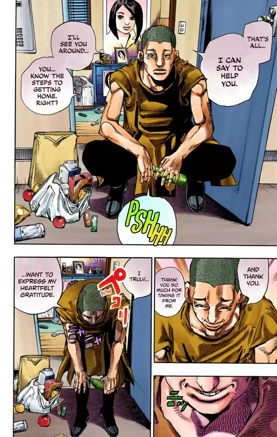 JoJo's Bizarre Adventure Part 8 JoJolion [Official Colored] Vol. 14 Ch. 57 Milagro Man Part 2