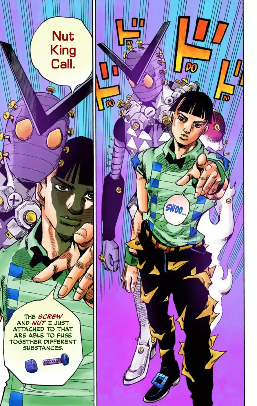 JoJo's Bizarre Adventure Part 8 JoJolion [Official Colored] Vol. 14 Ch. 57 Milagro Man Part 2