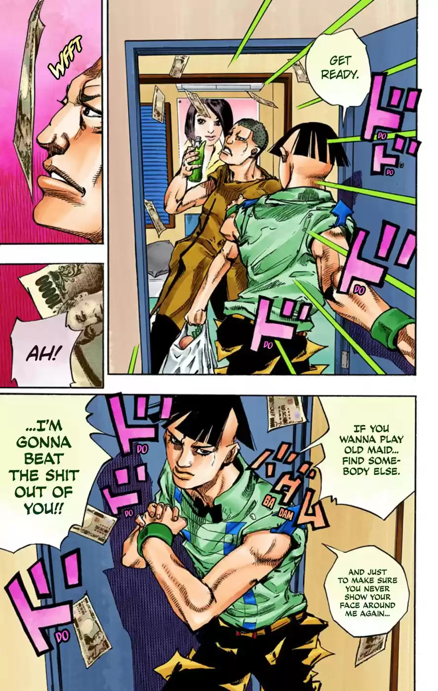 JoJo's Bizarre Adventure Part 8 JoJolion [Official Colored] Vol. 14 Ch. 57 Milagro Man Part 2
