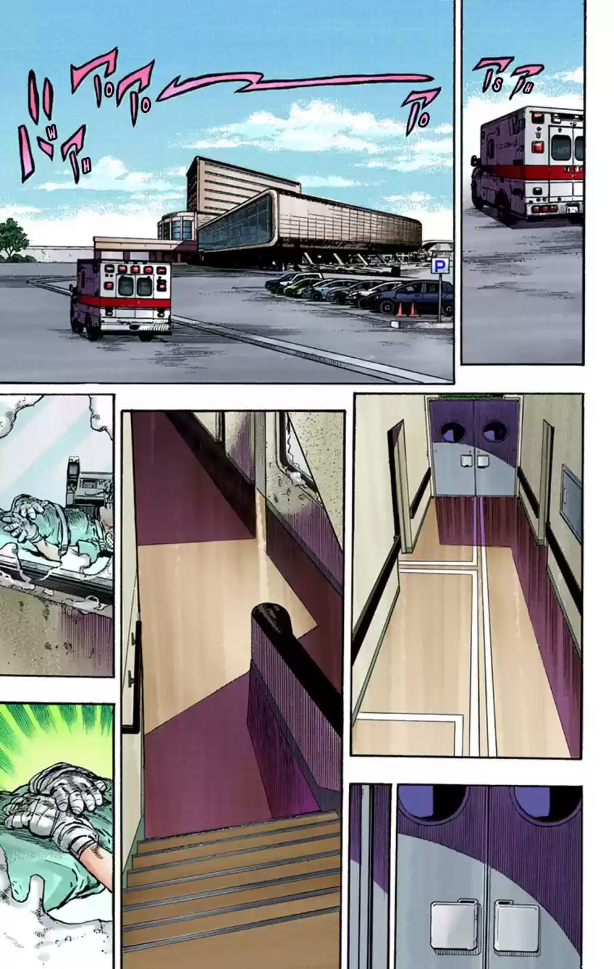 JoJo's Bizarre Adventure Part 8 JoJolion [Official Colored] Vol. 14 Ch. 58 Dawn at the Higashikata House