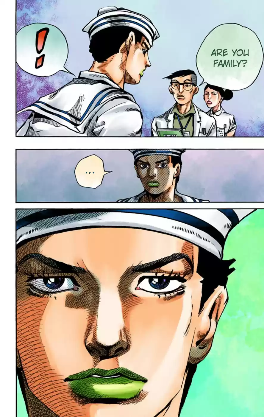 JoJo's Bizarre Adventure Part 8 JoJolion [Official Colored] Vol. 14 Ch. 58 Dawn at the Higashikata House
