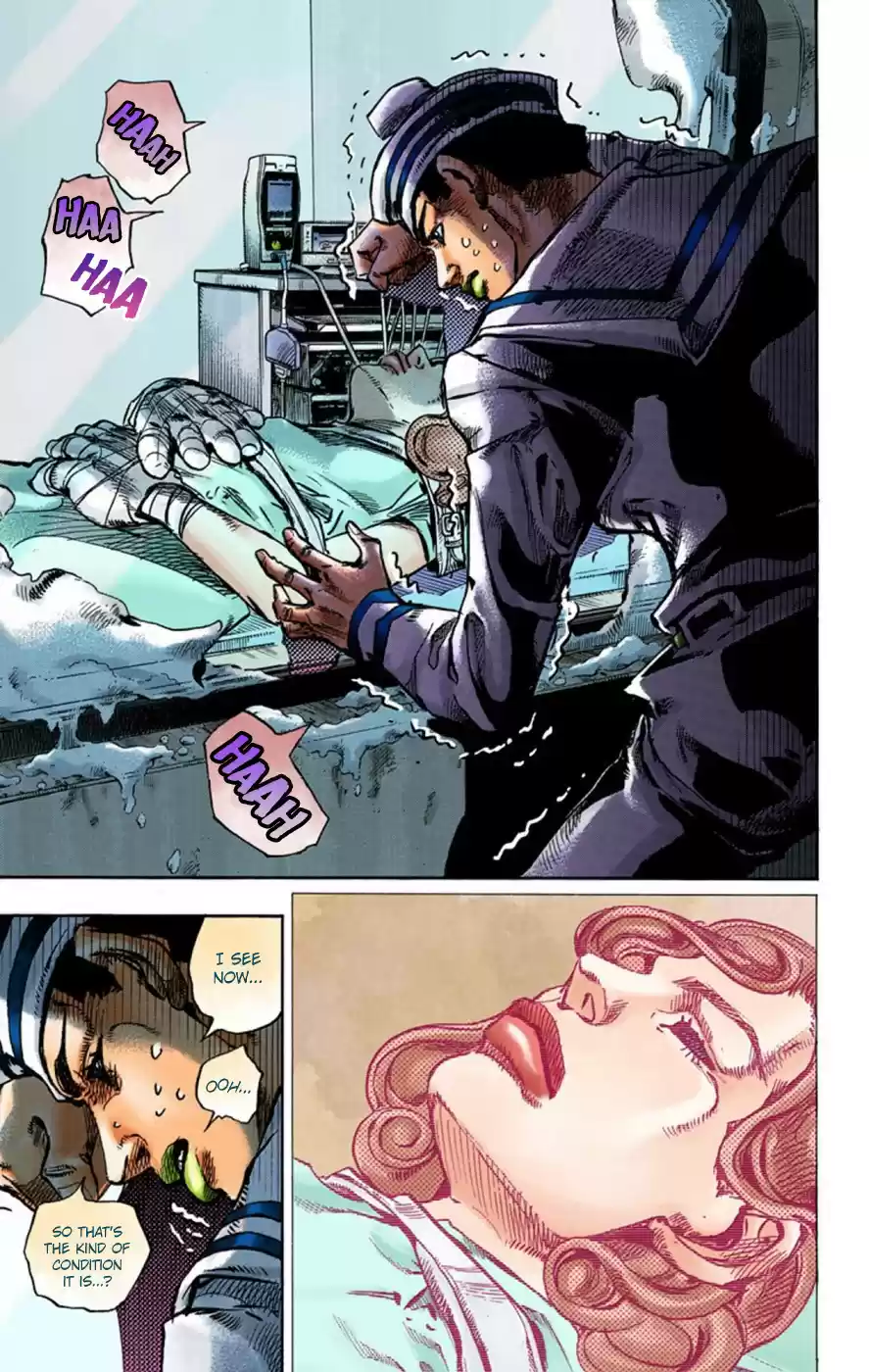 JoJo's Bizarre Adventure Part 8 JoJolion [Official Colored] Vol. 14 Ch. 58 Dawn at the Higashikata House