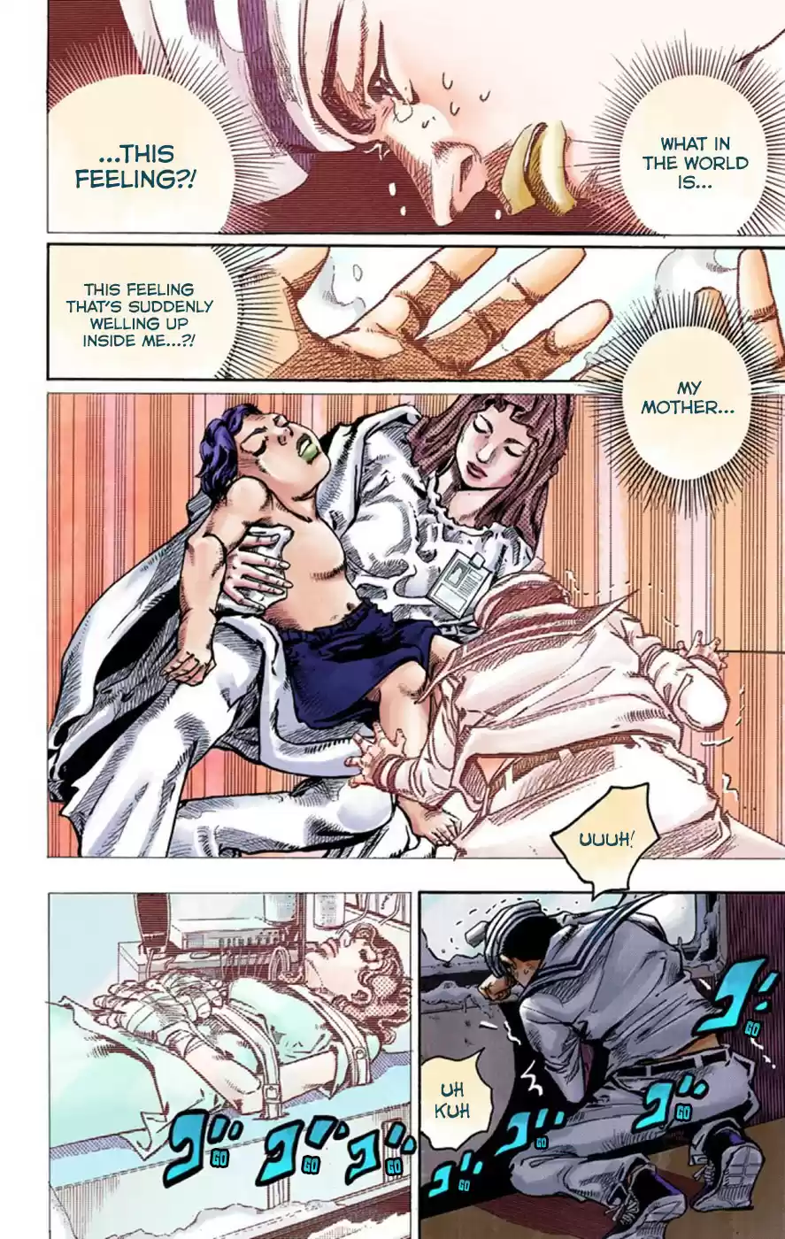 JoJo's Bizarre Adventure Part 8 JoJolion [Official Colored] Vol. 14 Ch. 58 Dawn at the Higashikata House