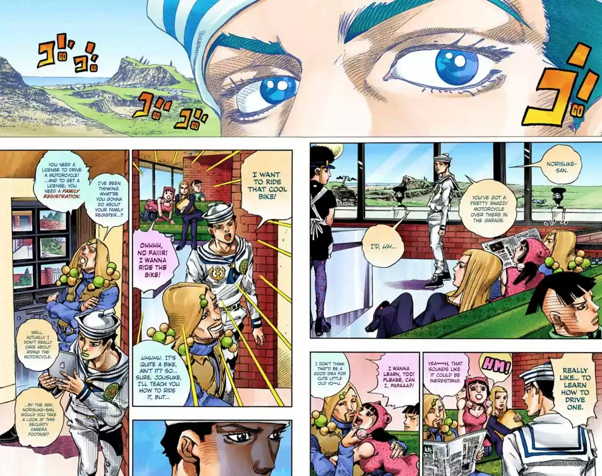 JoJo's Bizarre Adventure Part 8 JoJolion [Official Colored] Vol. 15 Ch. 59 Dolomité's Blue Lagoon Part 1