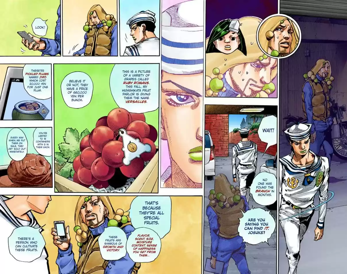 JoJo's Bizarre Adventure Part 8 JoJolion [Official Colored] Vol. 15 Ch. 59 Dolomité's Blue Lagoon Part 1