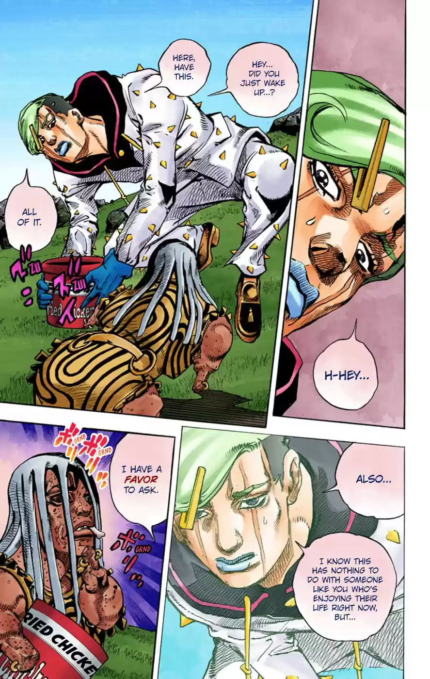 JoJo's Bizarre Adventure Part 8 JoJolion [Official Colored] Vol. 15 Ch. 59 Dolomité's Blue Lagoon Part 1