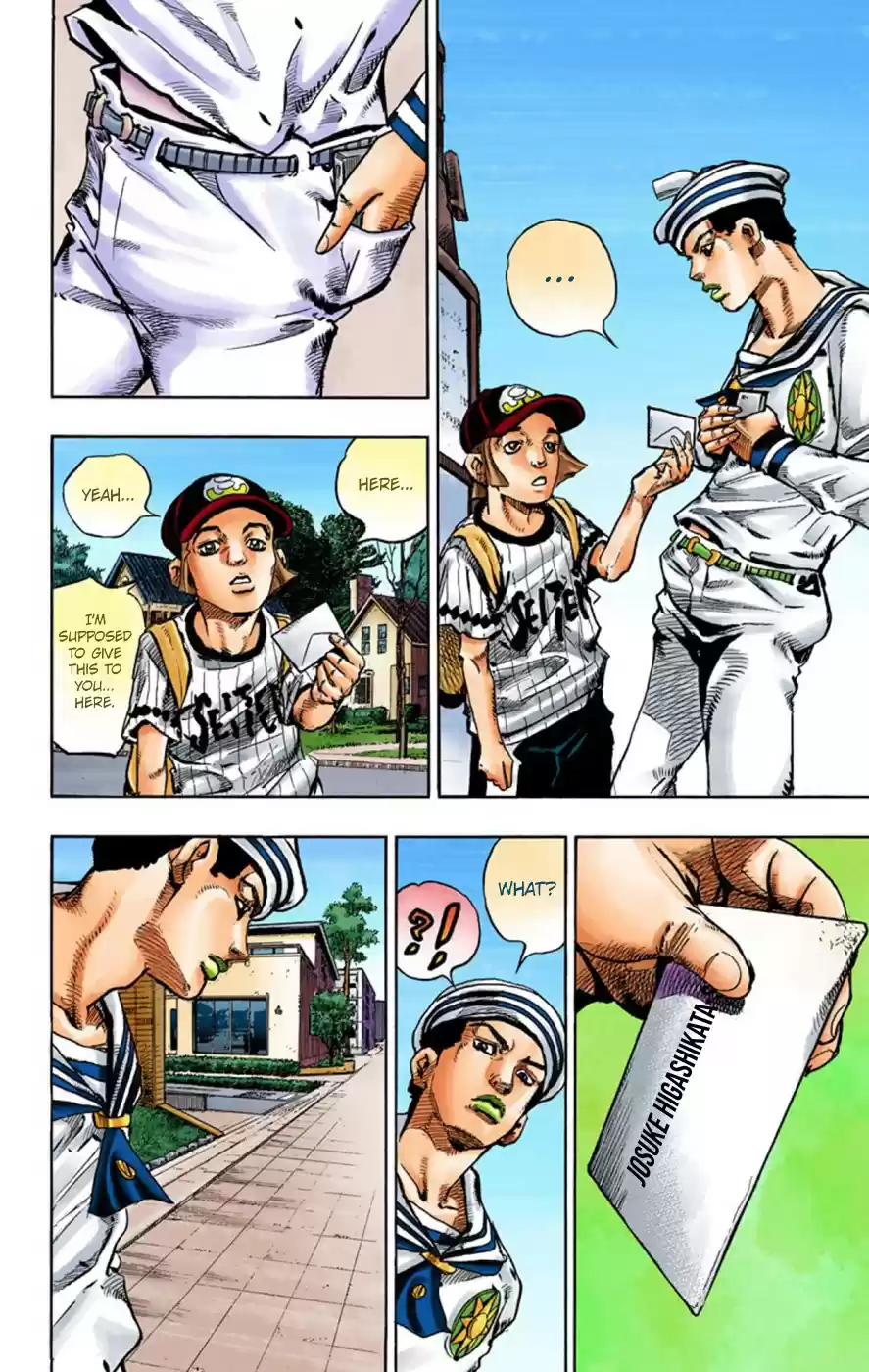 JoJo's Bizarre Adventure Part 8 JoJolion [Official Colored] Vol. 15 Ch. 59 Dolomité's Blue Lagoon Part 1
