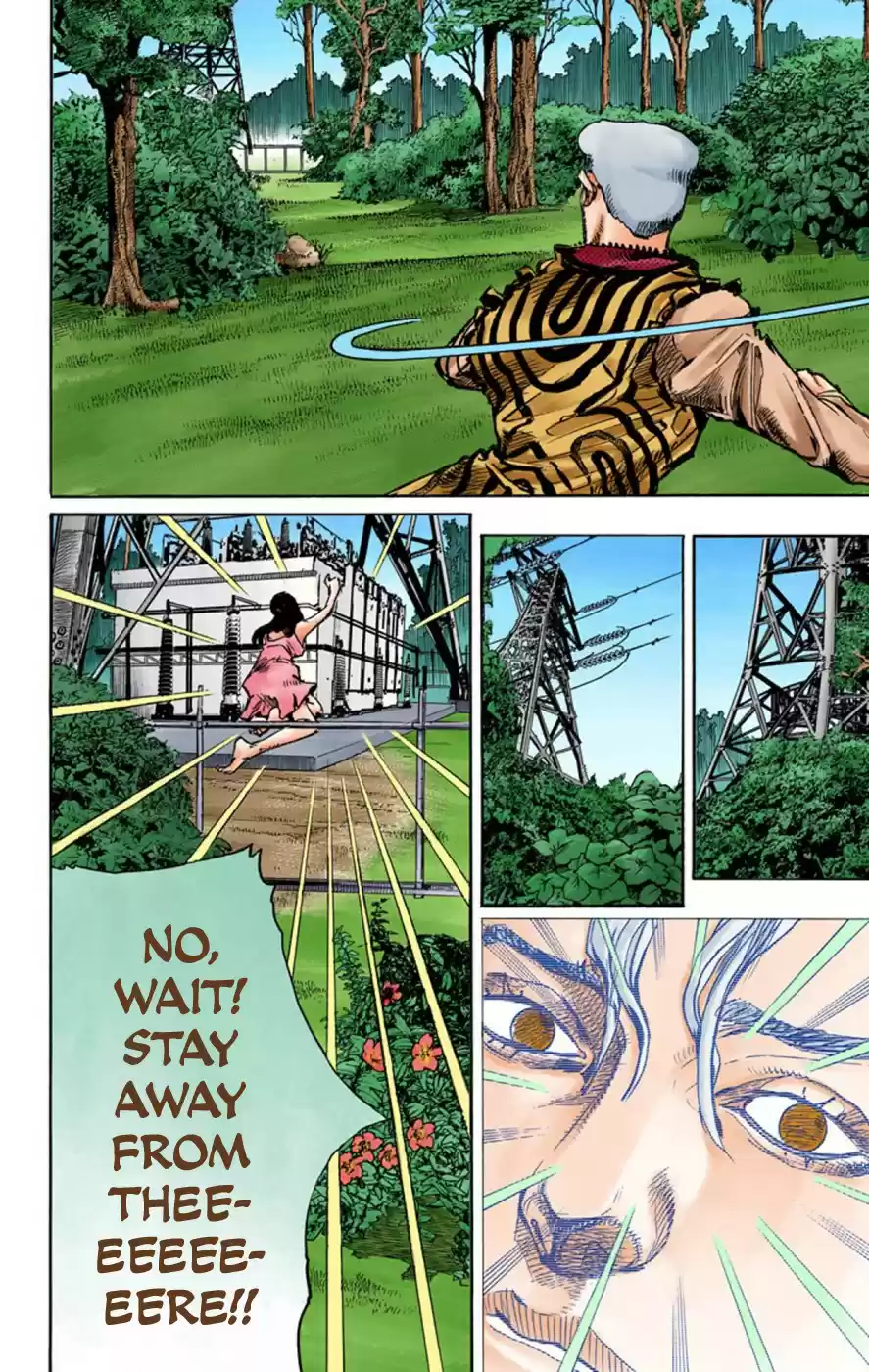 JoJo's Bizarre Adventure Part 8 JoJolion [Official Colored] Vol. 15 Ch. 60 Dolomité's Blue Lagoon Part 2