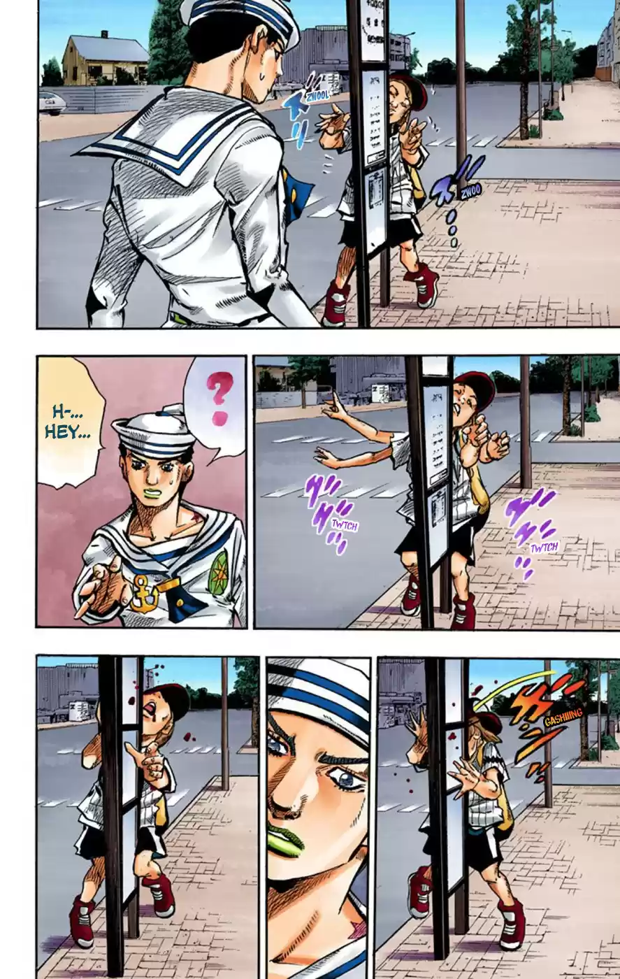 JoJo's Bizarre Adventure Part 8 JoJolion [Official Colored] Vol. 15 Ch. 60 Dolomité's Blue Lagoon Part 2