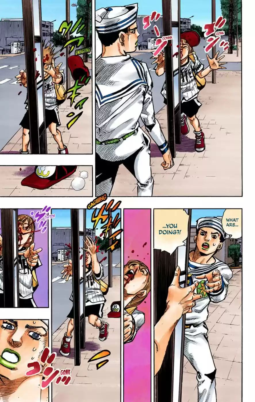 JoJo's Bizarre Adventure Part 8 JoJolion [Official Colored] Vol. 15 Ch. 60 Dolomité's Blue Lagoon Part 2