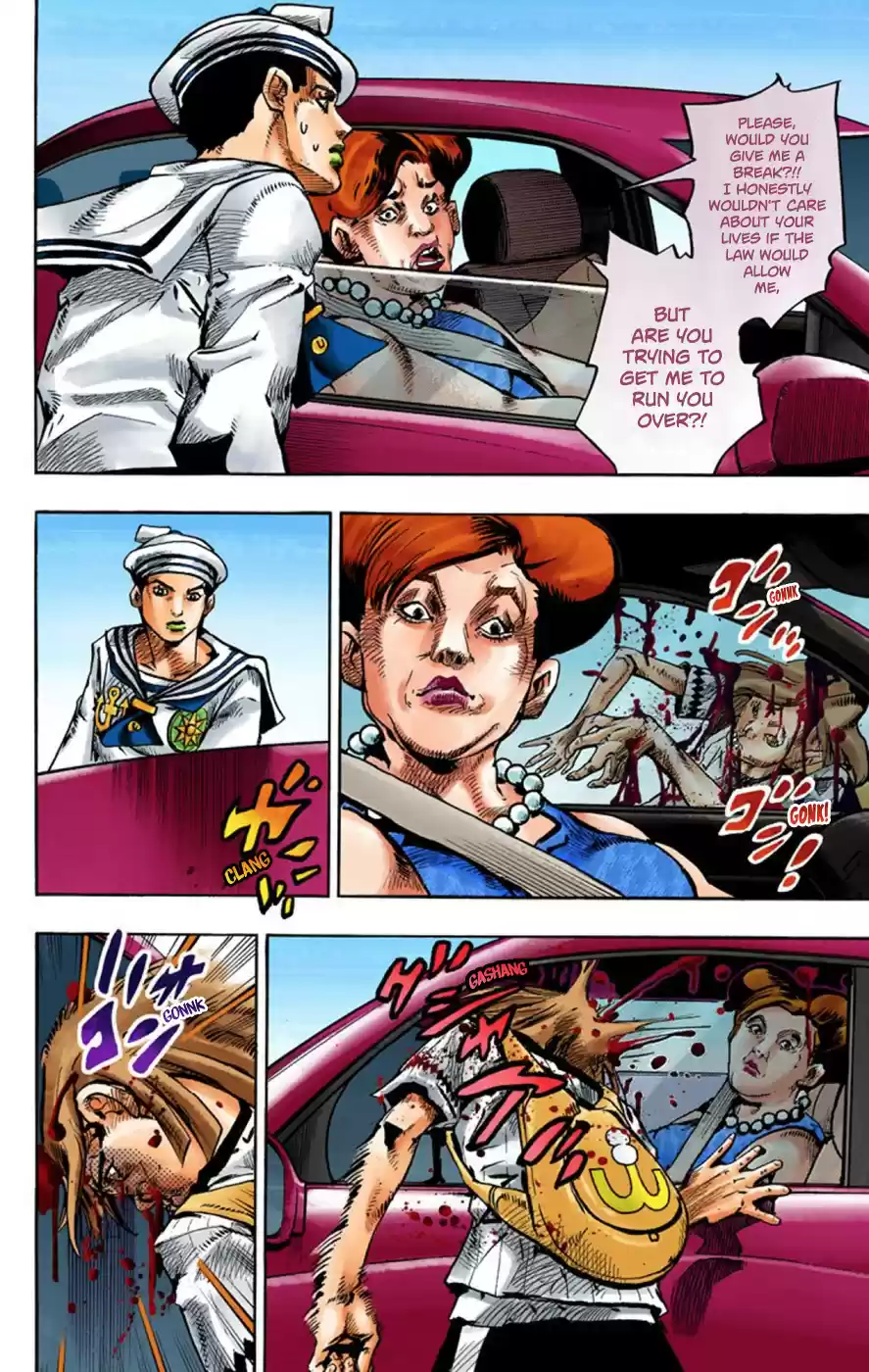 JoJo's Bizarre Adventure Part 8 JoJolion [Official Colored] Vol. 15 Ch. 60 Dolomité's Blue Lagoon Part 2