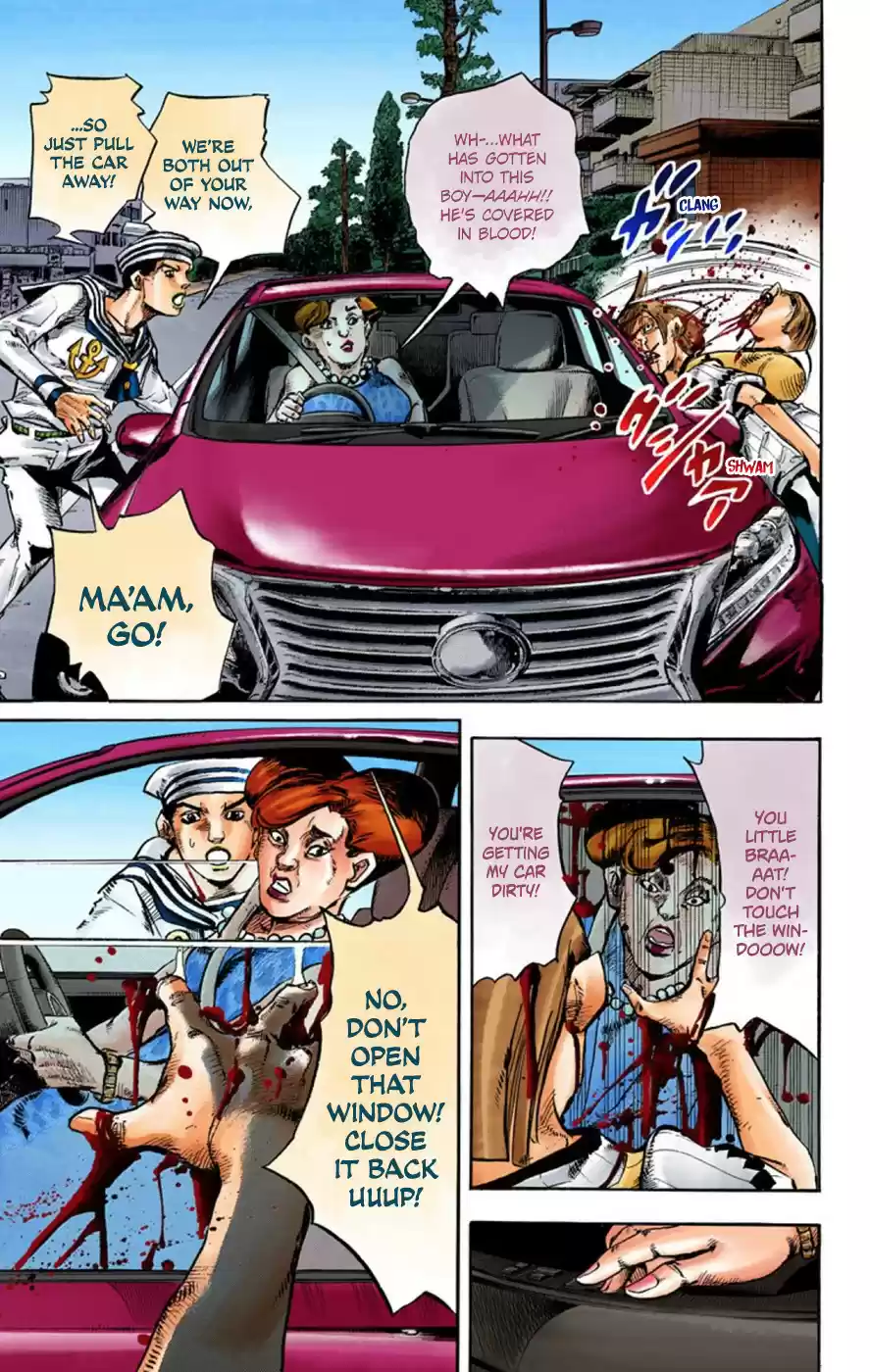 JoJo's Bizarre Adventure Part 8 JoJolion [Official Colored] Vol. 15 Ch. 60 Dolomité's Blue Lagoon Part 2