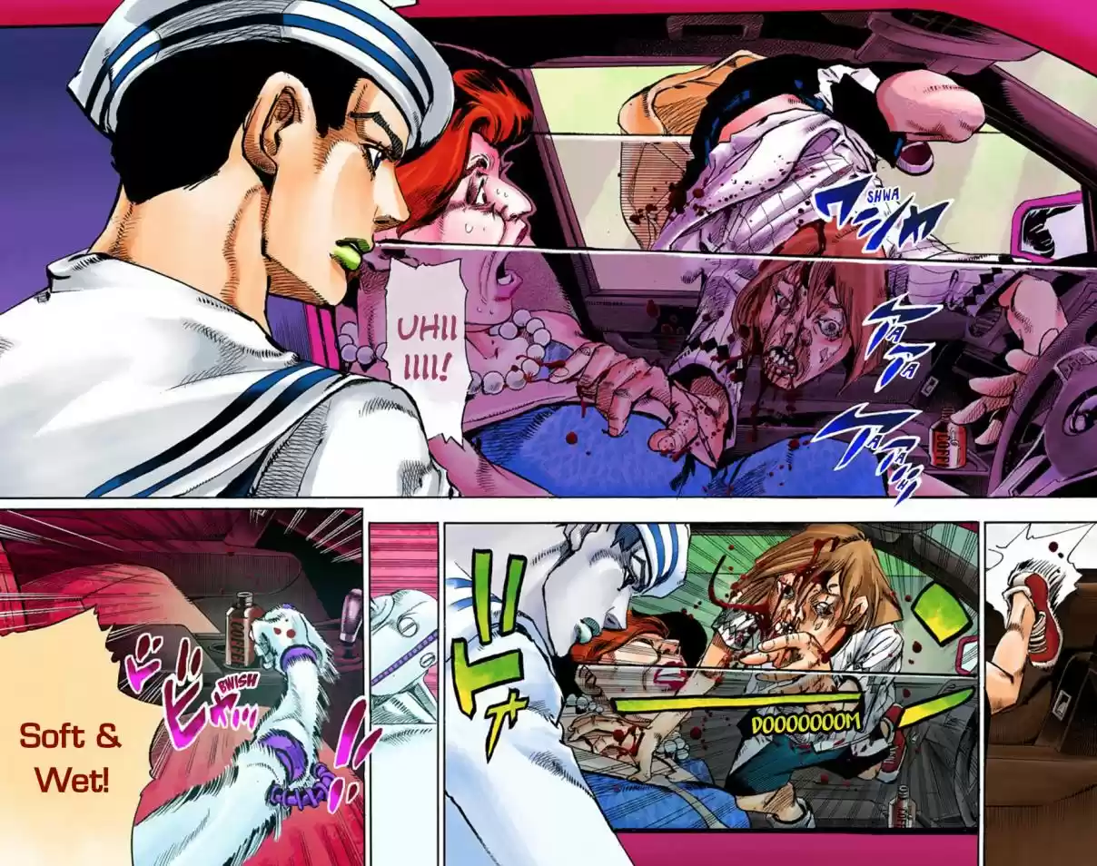 JoJo's Bizarre Adventure Part 8 JoJolion [Official Colored] Vol. 15 Ch. 60 Dolomité's Blue Lagoon Part 2